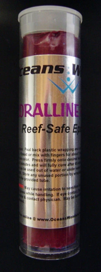 OCEANS WONDERS CORALLINE PURPLE REEF-SAFE EPOXY